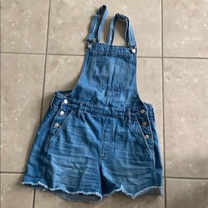 Madewell short overalls, Medium